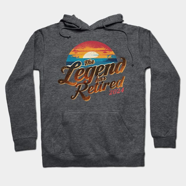 The Legend has Retired 2024 Hoodie by Dylante